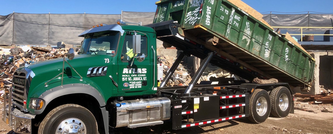 <span>Welcome to Atlas Roll-off Corp</span> Disposal facility and dumpster rental company.