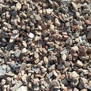 mixed crushed stones