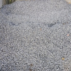 large pile of crushed stone